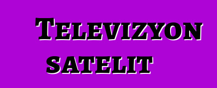 Televizyon satelit
