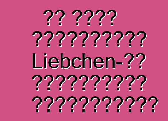 რა არის მიმზიდველი Liebchen-ის მაცივრებში შვეიცარიაში