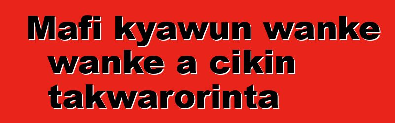 Mafi kyawun wanke wanke a cikin takwarorinta